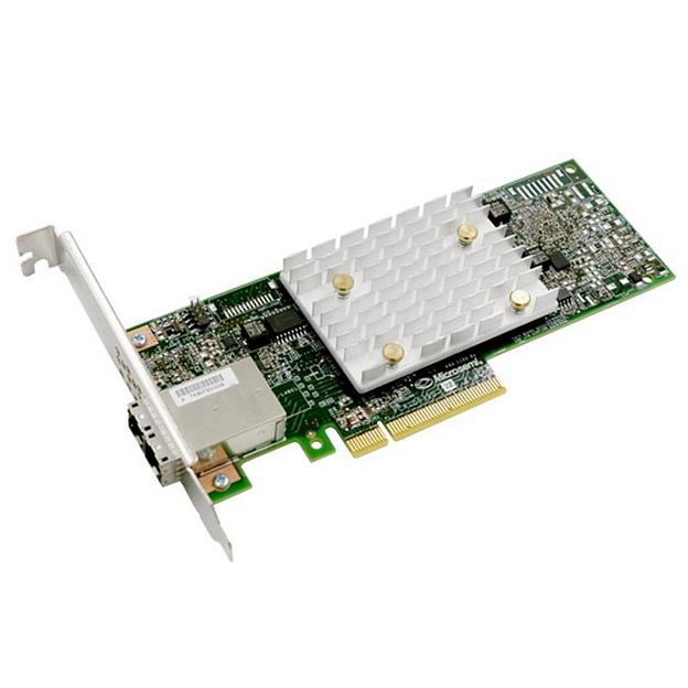HBA-адаптер Microsemi Adaptec HBA 1100-8e (2293300-R) PCI Express 3.0 x8, SAS-3 12 Гб/с, 2хSFF8644 external фото 1