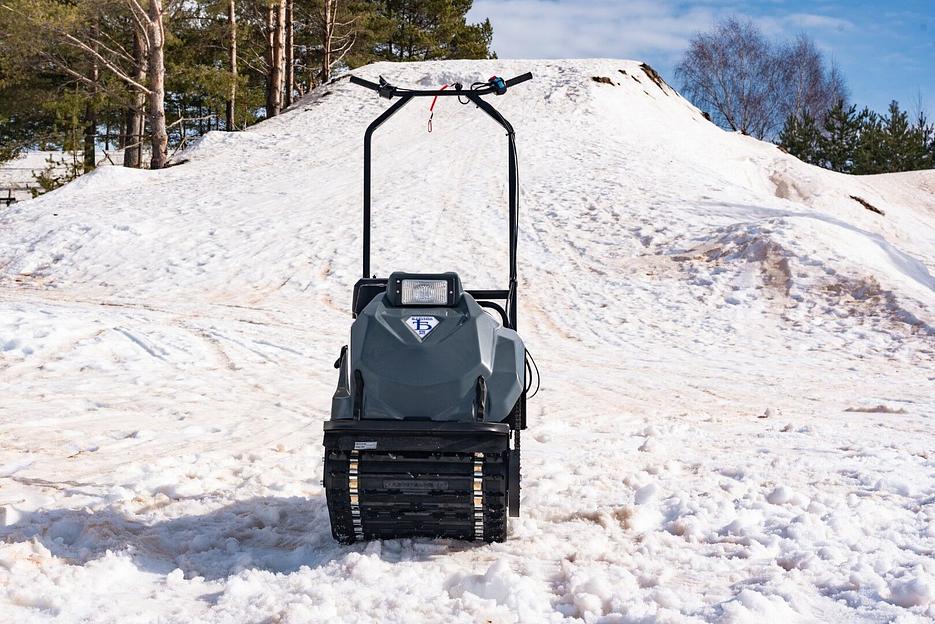 Мотобуксировщик Бурлак М2 LFK, 15 л.с., 1450*510*810 мм. фото 3