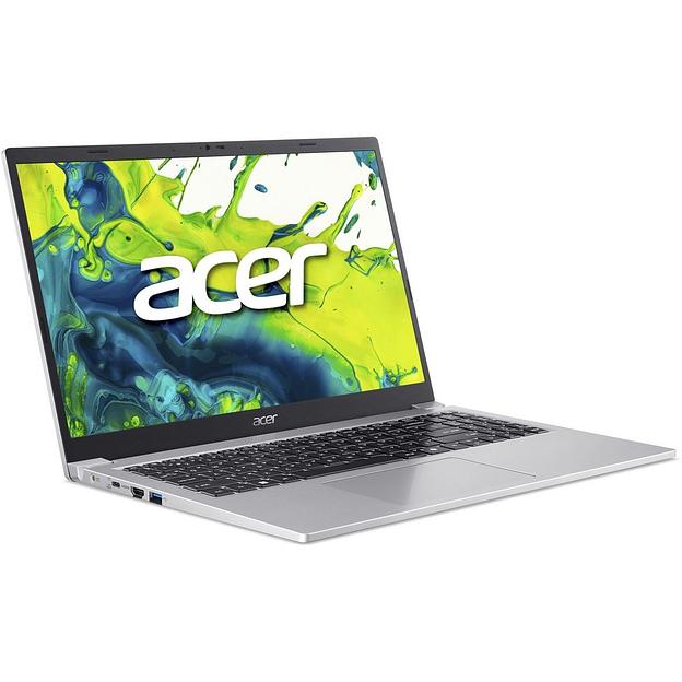 Ноутбук Acer Aspire Lite 15 AL15-36P-C9XQ Intel Core N150/8Gb/SSD256Gb/15.6"/IPS/FHD/1920x1080/60Hz/NoOS/Silver (NX.DGJCD.004) фото 5