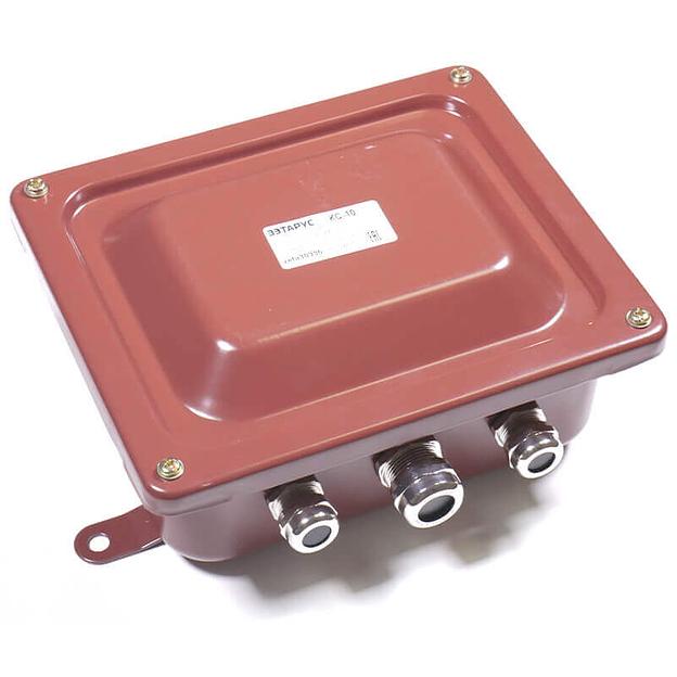 Коробка соединительная КС-10 УХЛ1,5 IP65 латунный ввод ЗЭТА фото 2