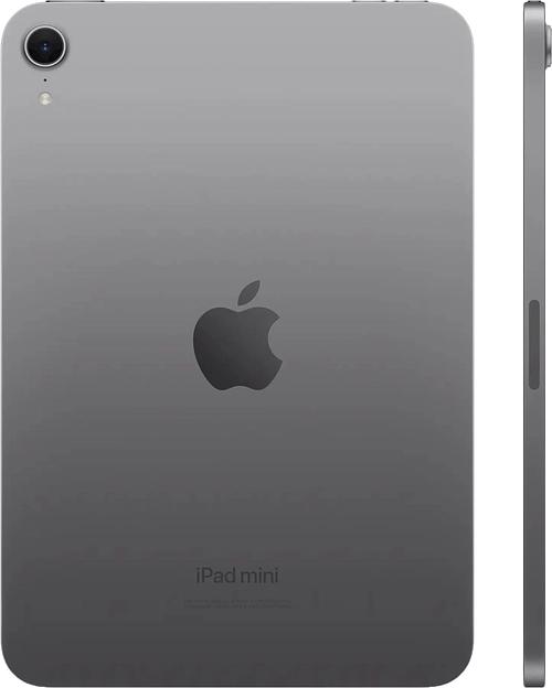 Планшет Apple iPad mini 2024 A2993 A17 Pro 6С RAM8Gb ROM256Gb 8.3" IPS 2266x1488 iOS серый космос 12Mpix 12Mpix BT WiFi 10hr фото 2
