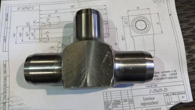 Тройник с фланцами ГОСТ 22801-83 ОПТ  фото 3