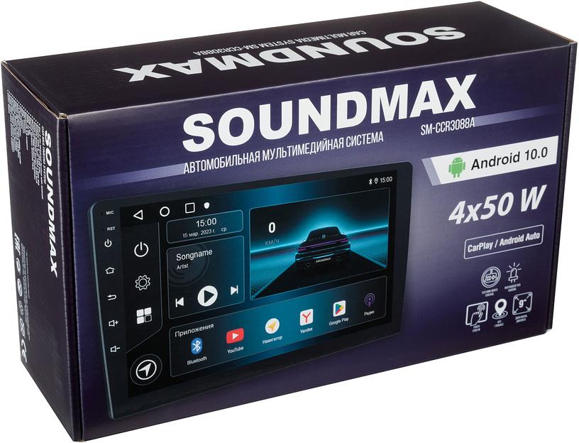 Автомагнитола Soundmax SM-CCR3088A 4x50Вт 9" RDS (SM-CCR3088A(ЧЕРНЫЙ)) фото 10
