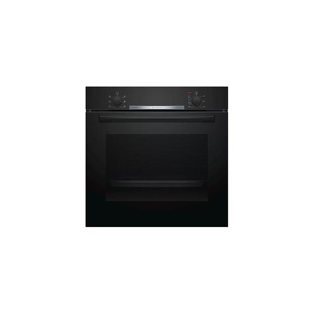 Духовой шкаф Bosch HBA530BB0S, черный/серебристый фото 1