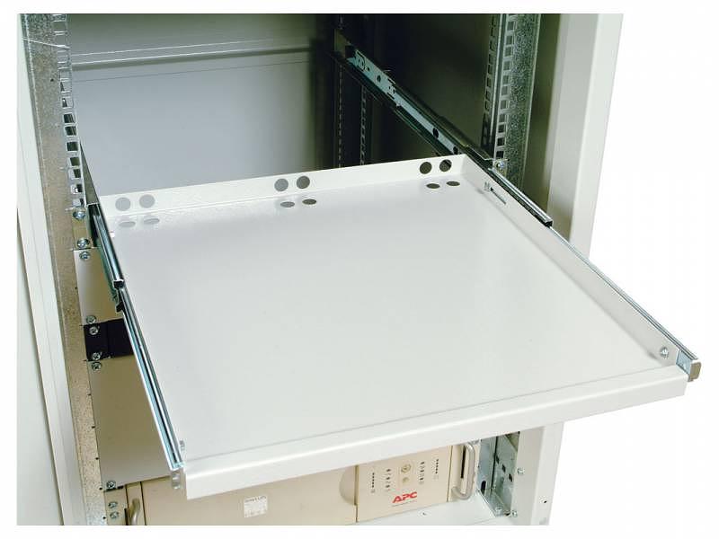 Полка выдвижная для клавиатуры ЦМО ТСВ-К4 1U нагр.:30кг. 19" 455мм серый (упак.:1шт) фото 4