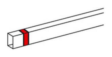 Накладка на стык 40x40мм METRA Legrand 638186 фото 2