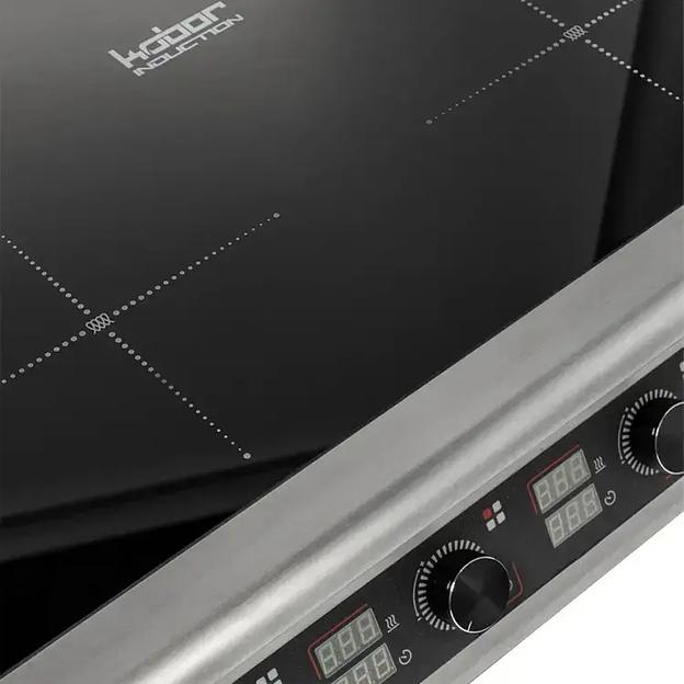 Плита индукционная на тепловой подставке 4 конфорки Кобор I7-4SТ фото 3
