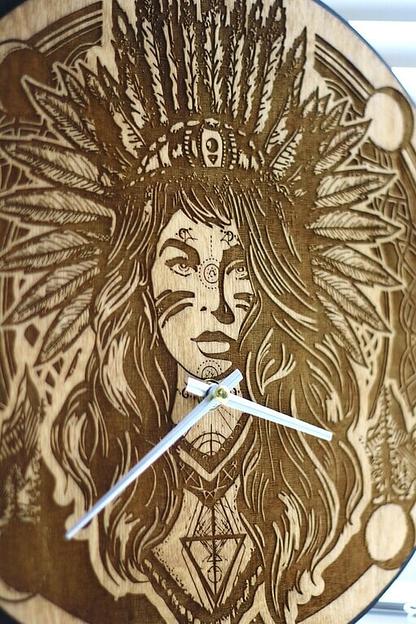 Настенные часы «Молодая луна» ОПТ фото 2