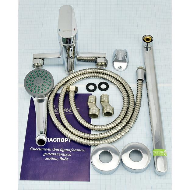 Латунный смеситель ванно-душевой одноручный Eleanti Agate фото 4