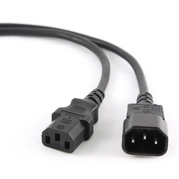 Cablexpert Кабель питания C14- C19, 3х1кв.мм, черный, 1.8м, с заземлением (PC-189-1-1) фото 1