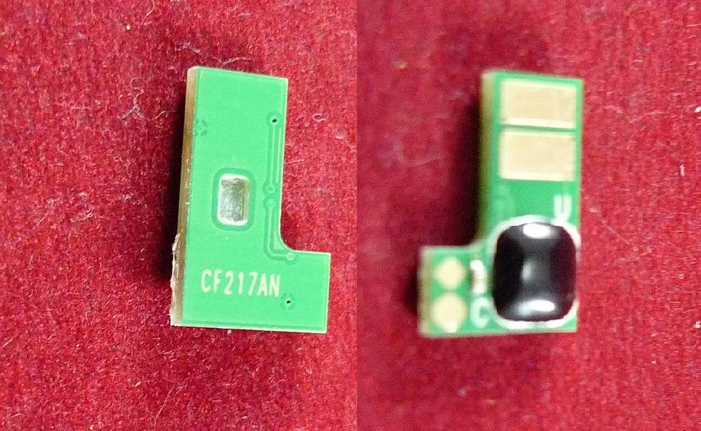 Чип для картриджа CF217A Black, 1.4K ELP Imaging® фото 1