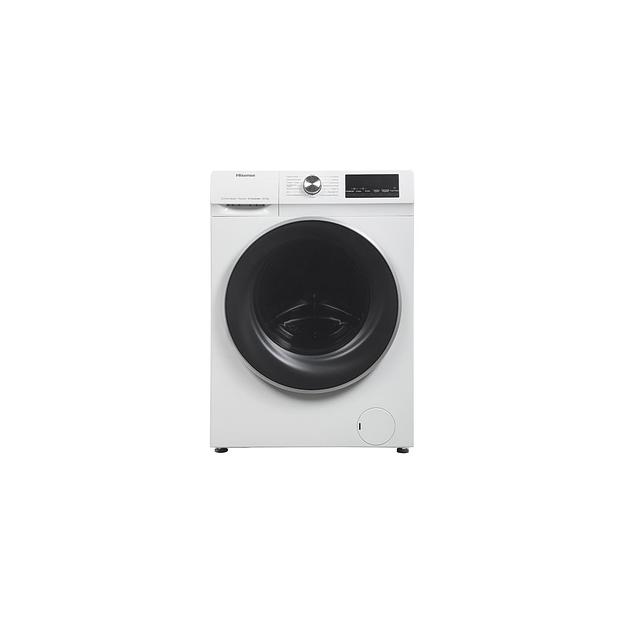 Стиральная машина Hisense WDQA8014VM, с фронтальной загрузкой, с паром, 8кг, 1400об/мин, с сушкой, инверторная фото 1