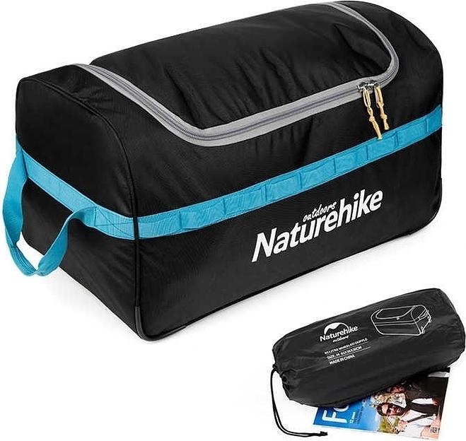 Дорожная сумка Naturehike NH18X027-M 85 л черная ОПТ фото 2