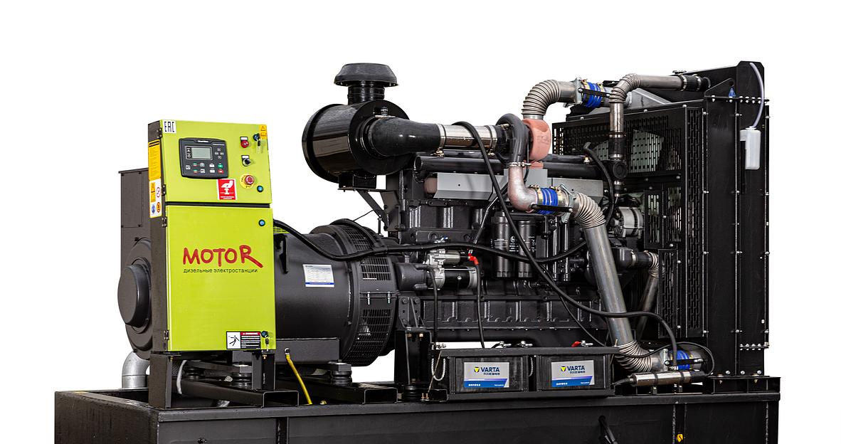 Дизельный генератор Motor АД300-Т400 открытого типа ОПТ фото 3