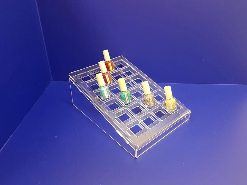 Подставка для лаков 24 ячейки. фото 1