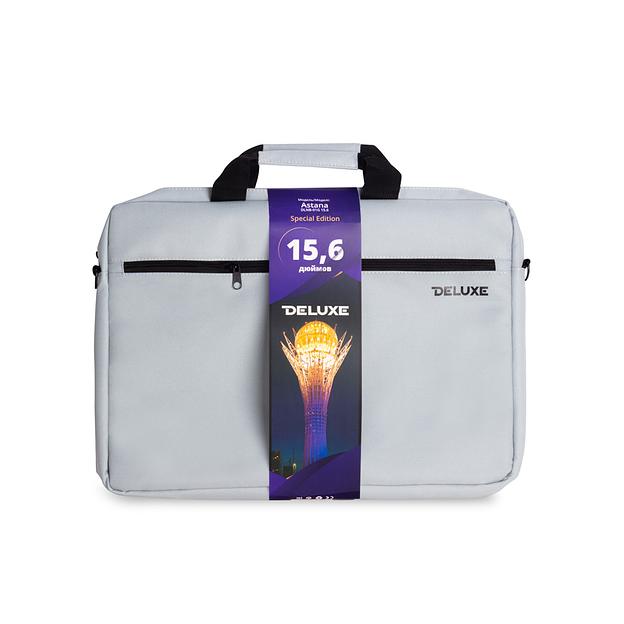Сумка для ноутбука  Deluxe  Astana 15.6" (DLNB-01G15.6)  15.6" Серый фото 1