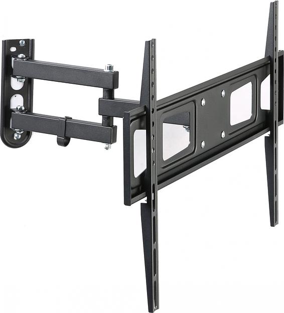 Кронштейн для телевизора Hama R1 118157 черный 37"-75" макс.30кг настенный поворот фото 1