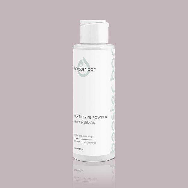 Энзимная пудра для умывания Booster bar «Silk Enzyme Powder» 100 мл ОПТ фото 1