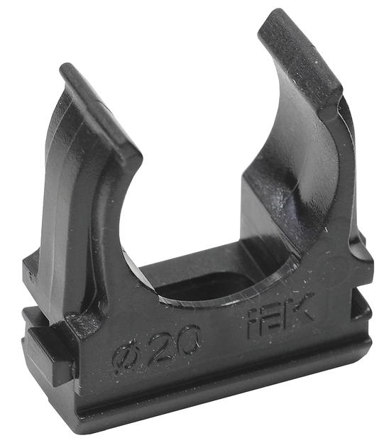 Iek CTA10D-CF20-K02-100 Держатель с защёлкой CF20 IEK черный фото 1