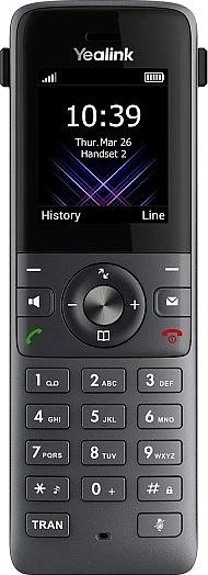 Трубка DECT Yealink W74H, экран 1.8", виброоповещение, FNR, BT, 3.5 mm, для W70B/W71P/W73P/W74P/W76P/W79P/W75/W80/W90 (W74H) фото 3