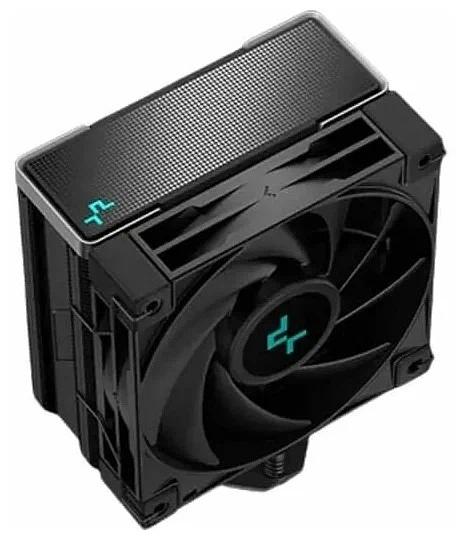 Кулер для процессора DEEPCOOL AK400 ZERO DARK LGA1700/1200/115X/AM5/AM4 (18шт/кор, TDP 260W, PWM, Fan 120mm, 4 тепл. Трубки, черный) RET (AK400 ZERO DARK) фото 2