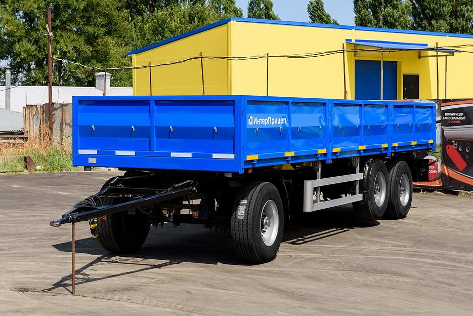 Прицеп бортовой трехосный фото 3