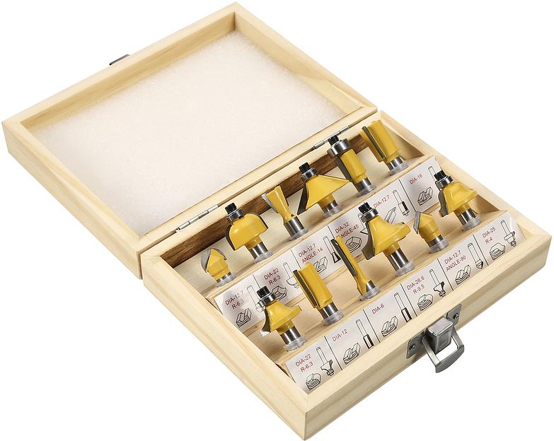 Набор фрез Deko RBS12 (065-0726) (фрезеры) фото 3