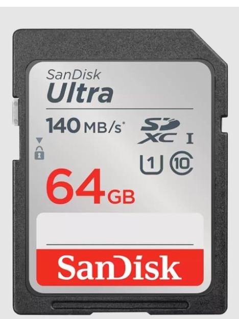 Карта памяти SDXC 64GB UHS-I SDSDUNB-064G-GN6IN SANDISK фото 1