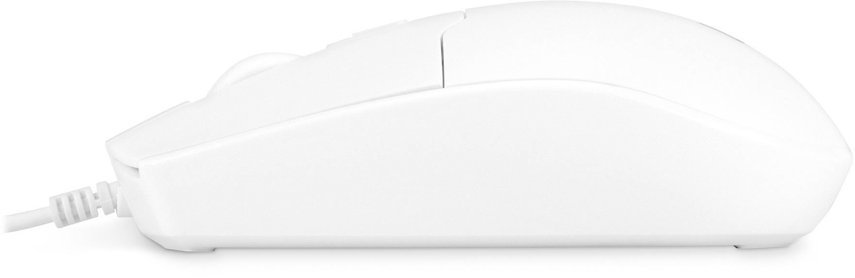 Клавиатура + мышь Оклик S650 клав:белый мышь:белый USB Multimedia (1875257) фото 10