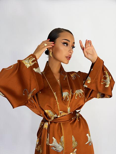 Женский комплект тройка коричневый «Уитни», Опт фото 5