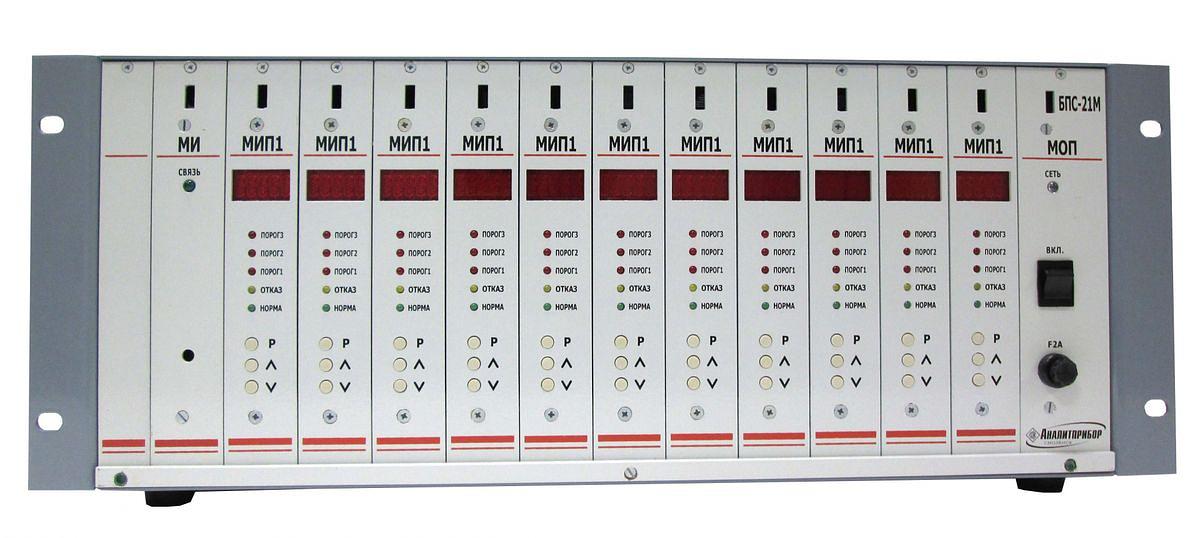 БПС21М-4ВЦ ИБЯЛ.411111.042-17 блок питания и сигнализации 4-х канальный взрывозащищённый с цифровой индикацией фото 1