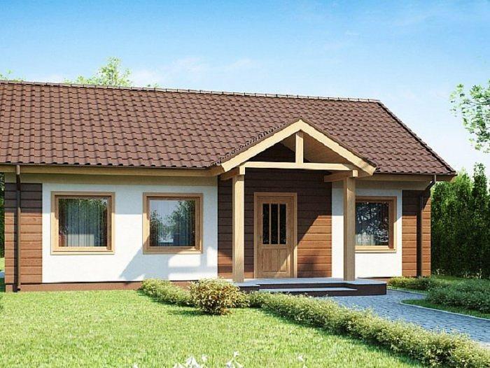 Проект каркасного дома «15731» под ключ. фото 1