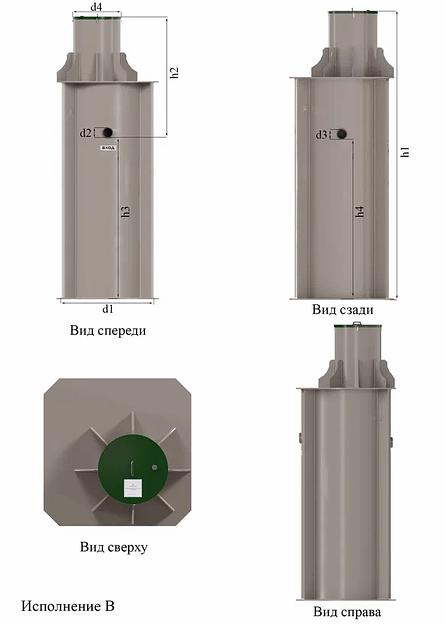 Жироуловитель промышленнный вертикальный «Хуран-В» фото 4