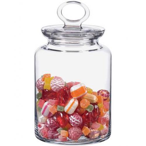 Банка для сыпучих прод. 1500 мл. со стекл. крышкой Китчен /1/6/180/ фото 1