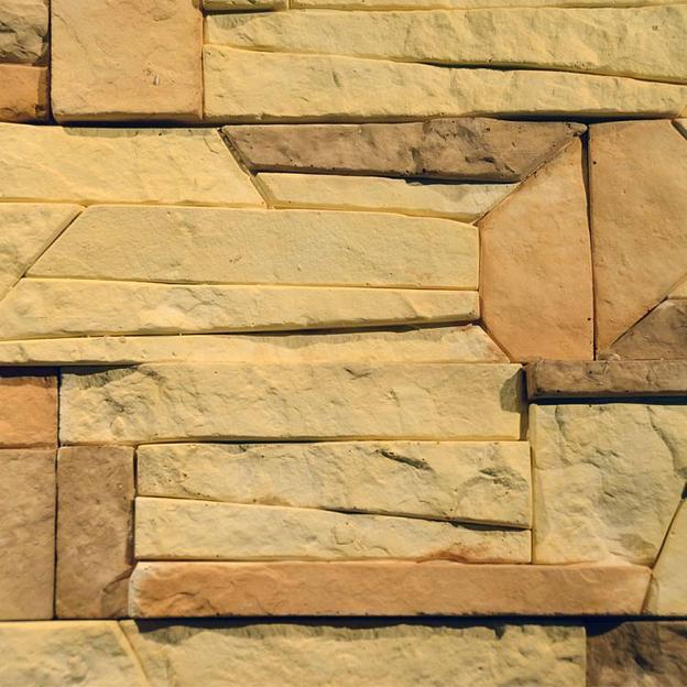 Облицовочный камень для фасада София Песочная фото 4