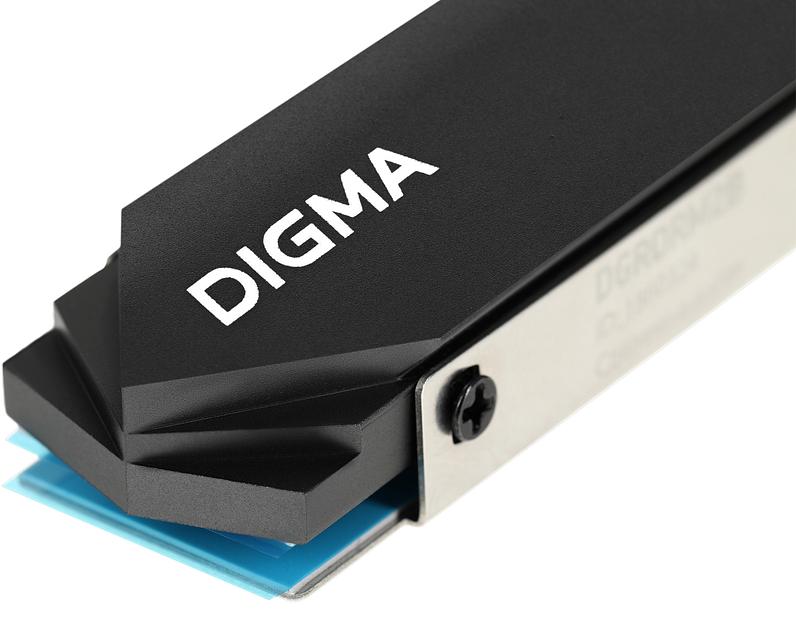 Радиатор Digma для SSD DGRDRM2B металл фото 2