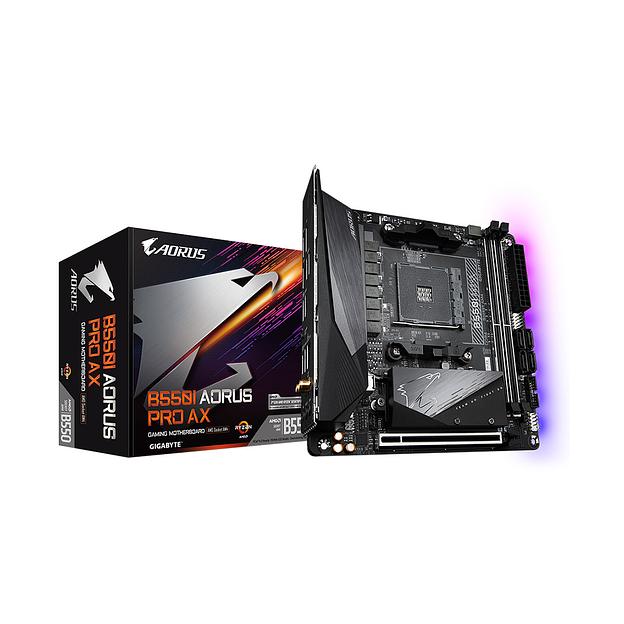 Материнская плата Gigabyte B550I AORUS PRO AX фото 1