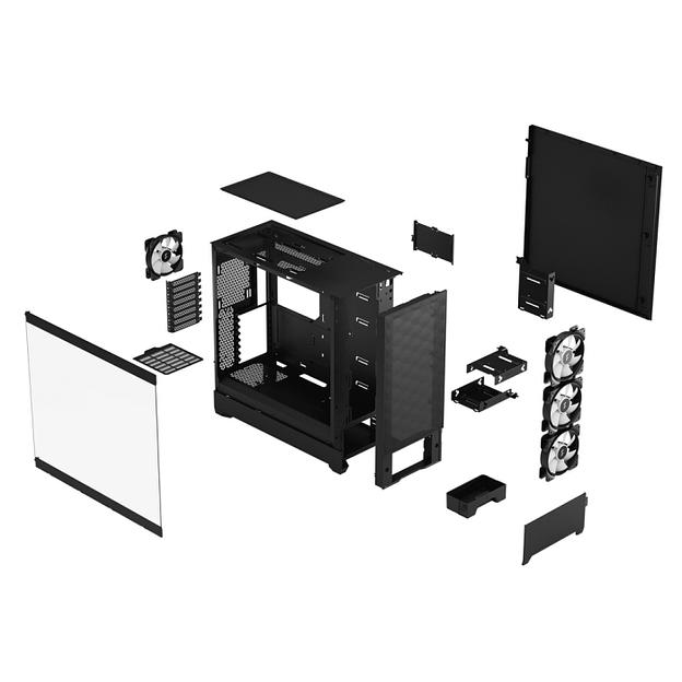 Pop XL Air RGB Black TG Clear Tint FD-C-POR1X-06 фото 5