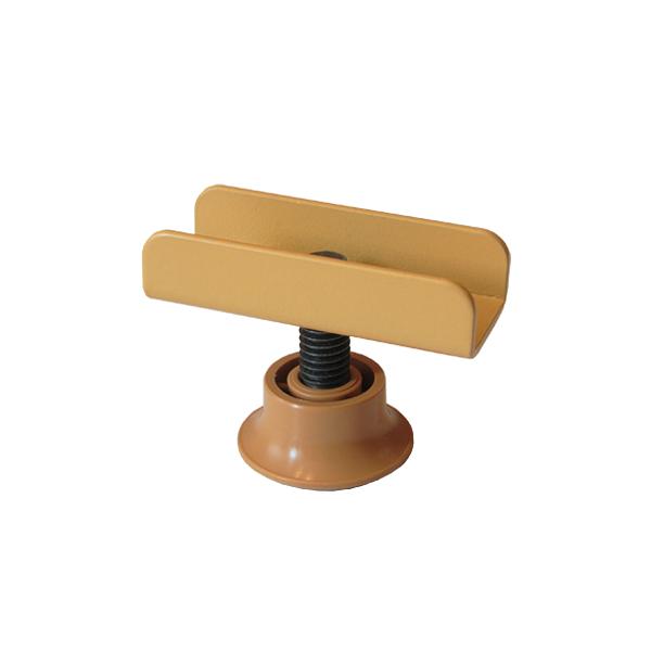 Опора регулируемая П образная 16 мм, бежевая фото 1