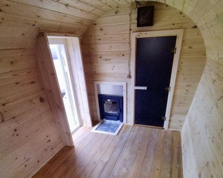 Изготовление в бане дополнительного бокового входа фото 2