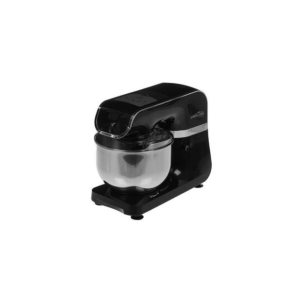 Миксер планетарный HIBERG MP 1040 DB, 1000Вт, черный фото 1