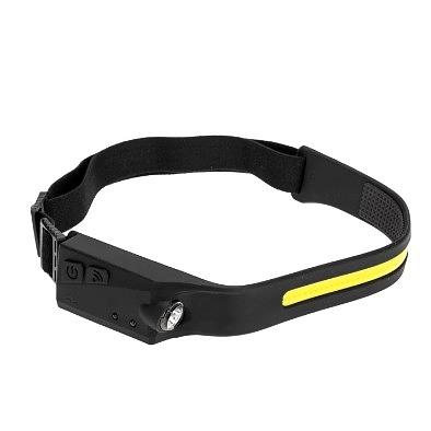 Rexant 75-8008 Фонарь налобный с датчиком движения и аккумулятором фото 1