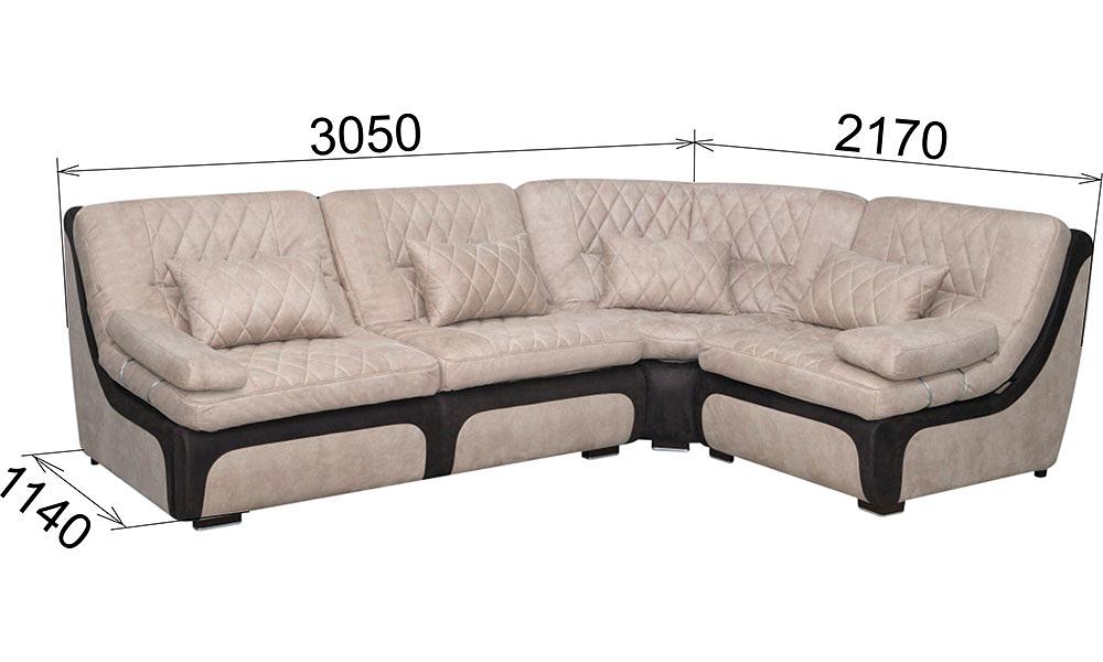 Диван-кровать угловой «Идель 153» ОПТ фото 3