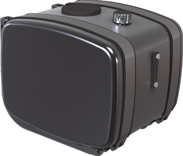 Гидравлический бак, монтаж на раму 100/80 L фото 1