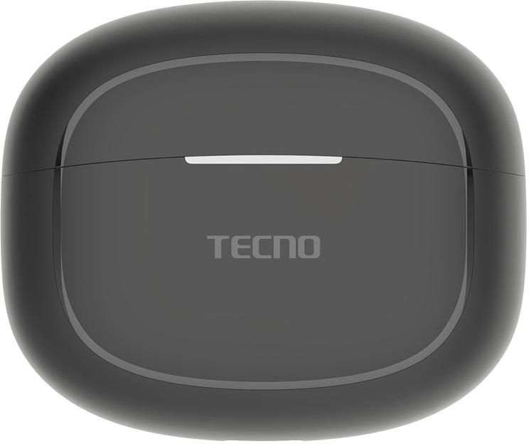 Наушники вкладыши Tecno BD04 черный беспроводные bluetooth (BD04 AIR BLACK) фото 2