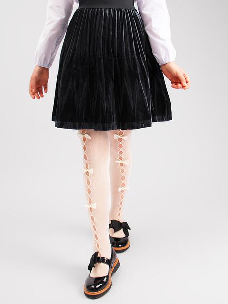 Колготки для девочки Соль&Перец кремовый, арт.SP500 ОПТ фото 1