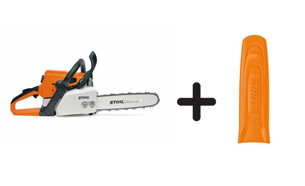 Бензопила STIHL «MS 210» (40 см) + кожух фото 1