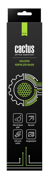 Коврик для мыши Cactus Skytrek черный 900x400x3мм фото 3