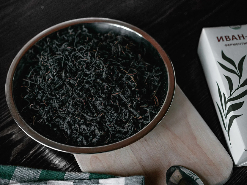 Иван-чай чёрный ферментированный 50 г, опт фото 6