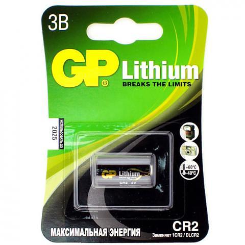 Батарейка GP Foto Lithium CR123A, 3V, 1 шт фото 1